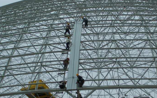 安阳网架装配好以后应当留神哪八项验收事件